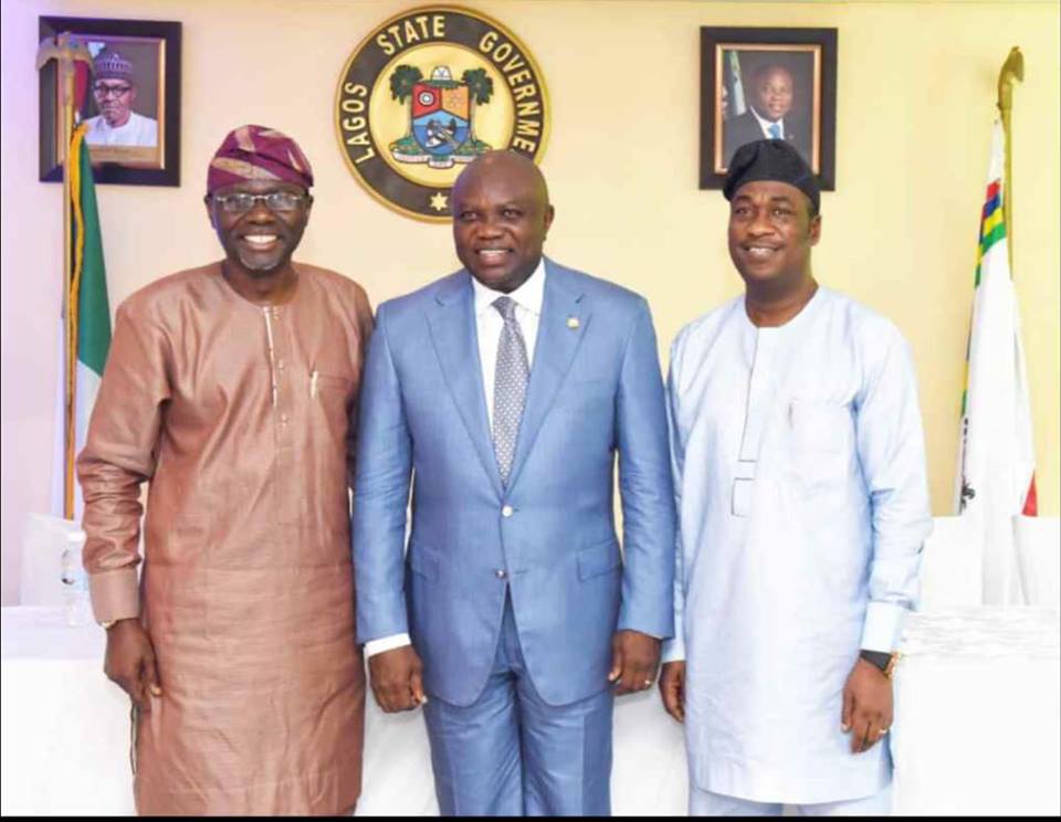 Courtsey visit to His Excellency Governor Akinwunmi Ambode. What an atmosphere of blis